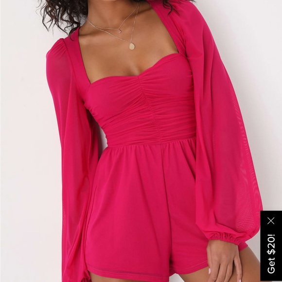 Brand New with tags Lulus Romper - Picture 1 of 3